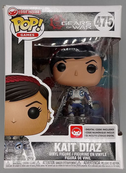 475 Kait Diaz - Gears of War - Box Damaged Funko POP