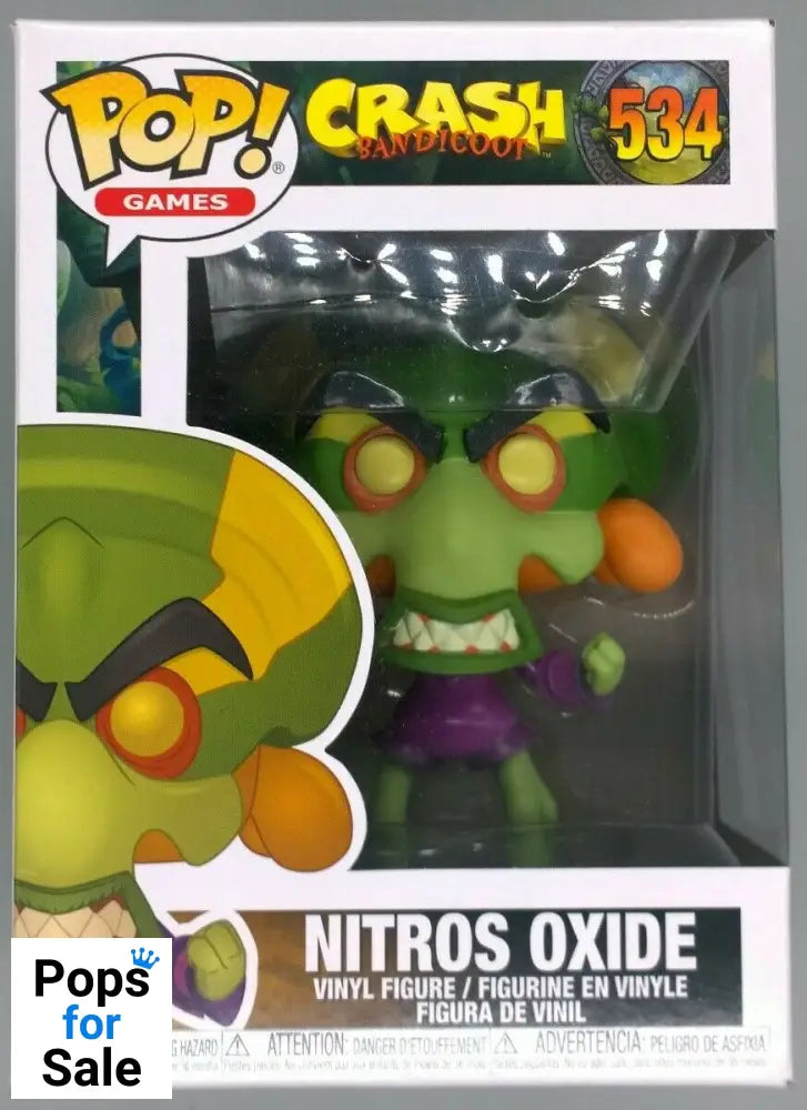 #534 Nitros Oxide - Crash Bandicoot Funko POP