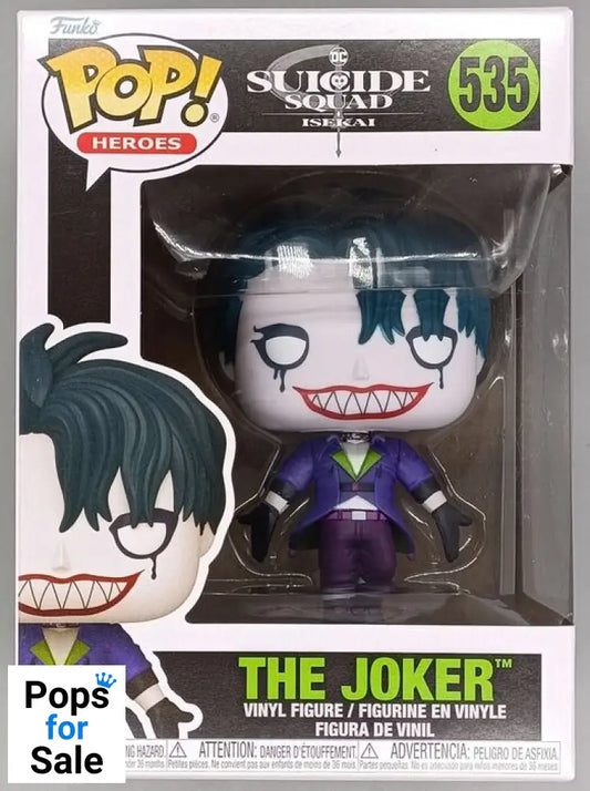 535 The Joker - DC Suicide Squad Isekai Funko POP - Brand New