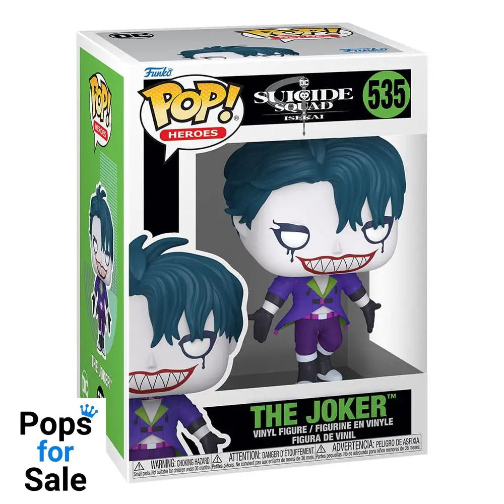 535 The Joker - DC Suicide Squad Isekai Funko POP PRESALE