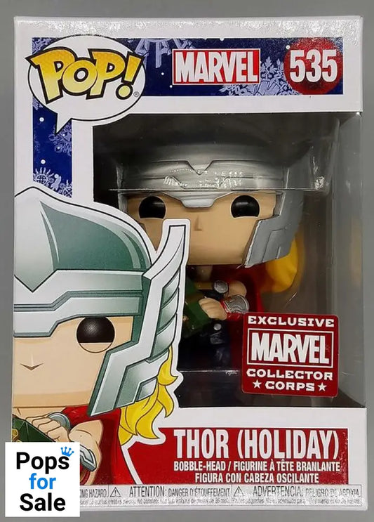 #535 Thor (Holiday) - Marvel Collector Corps Funko POP