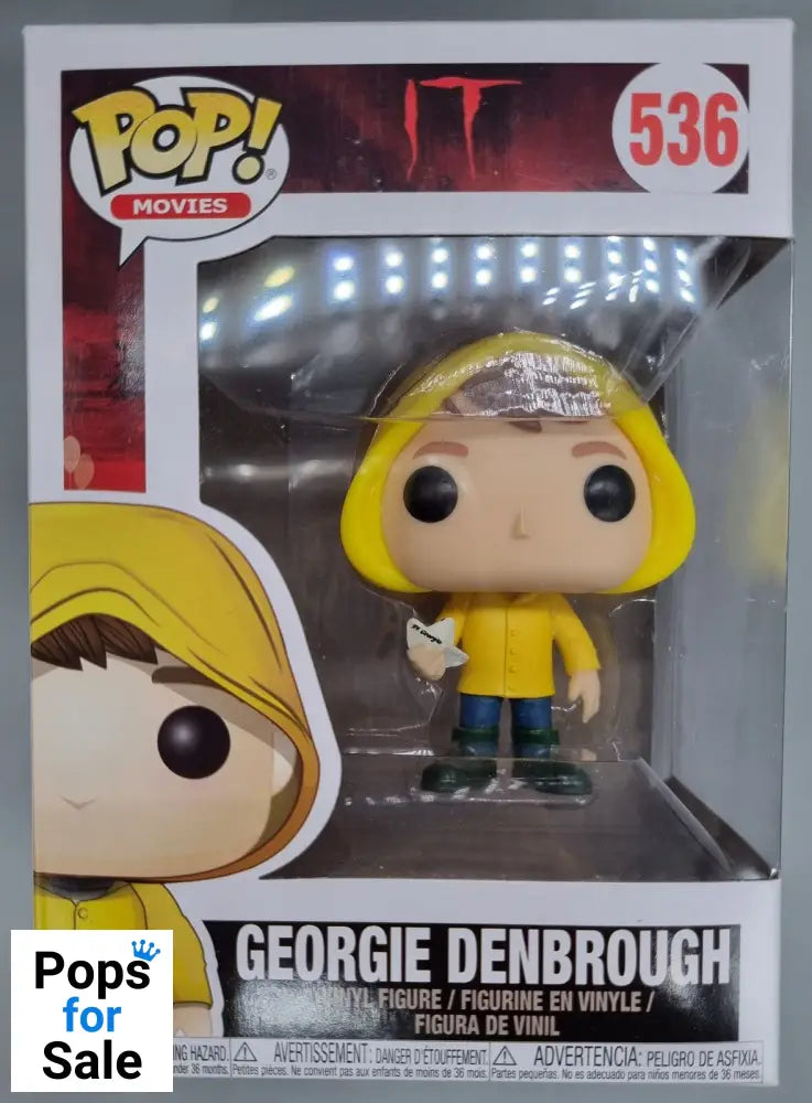 #536 Georgie Denbrough - Horror - IT Funko POP