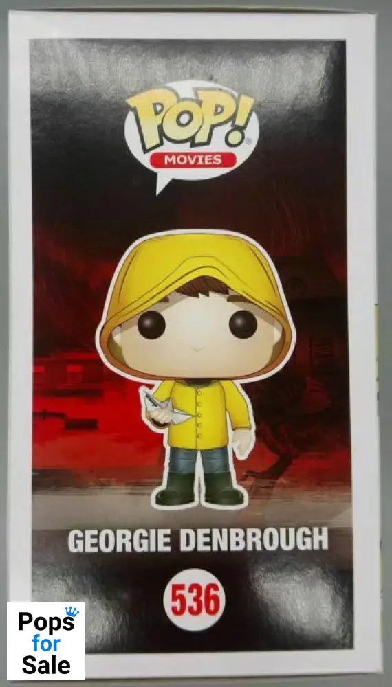 #536 Georgie Denbrough (No Arm) Chase Edition - Horror - IT Funko POP