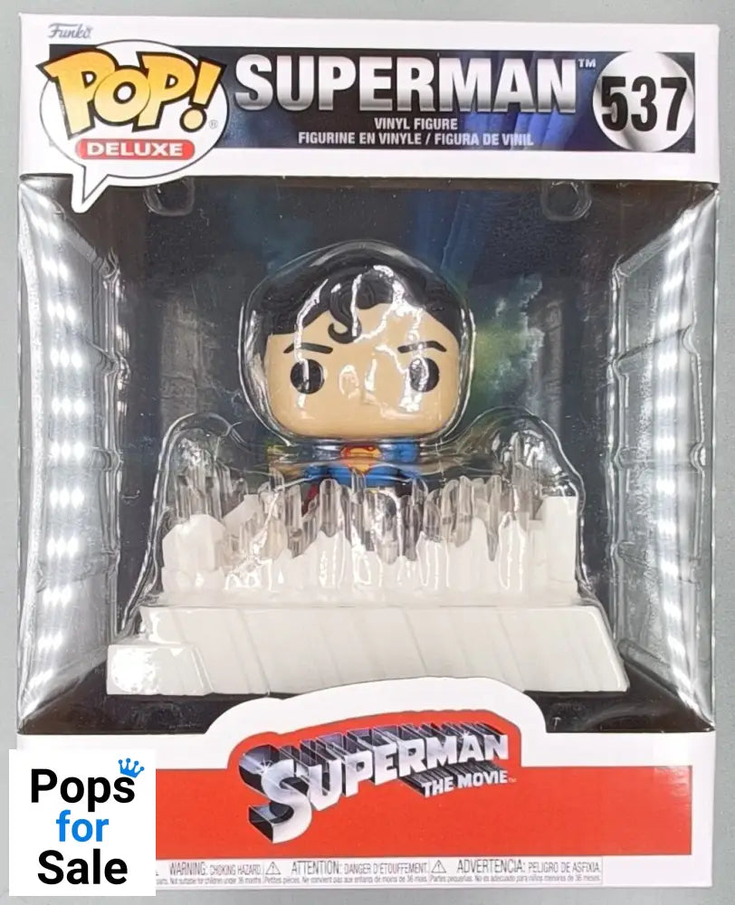 537 Superman (Fortress of Solitude) - Superman (1978) Funko POP - Brand New
