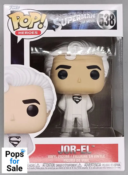 538 Jor-EL - DC Superman (1978) Funko POP - Brand New