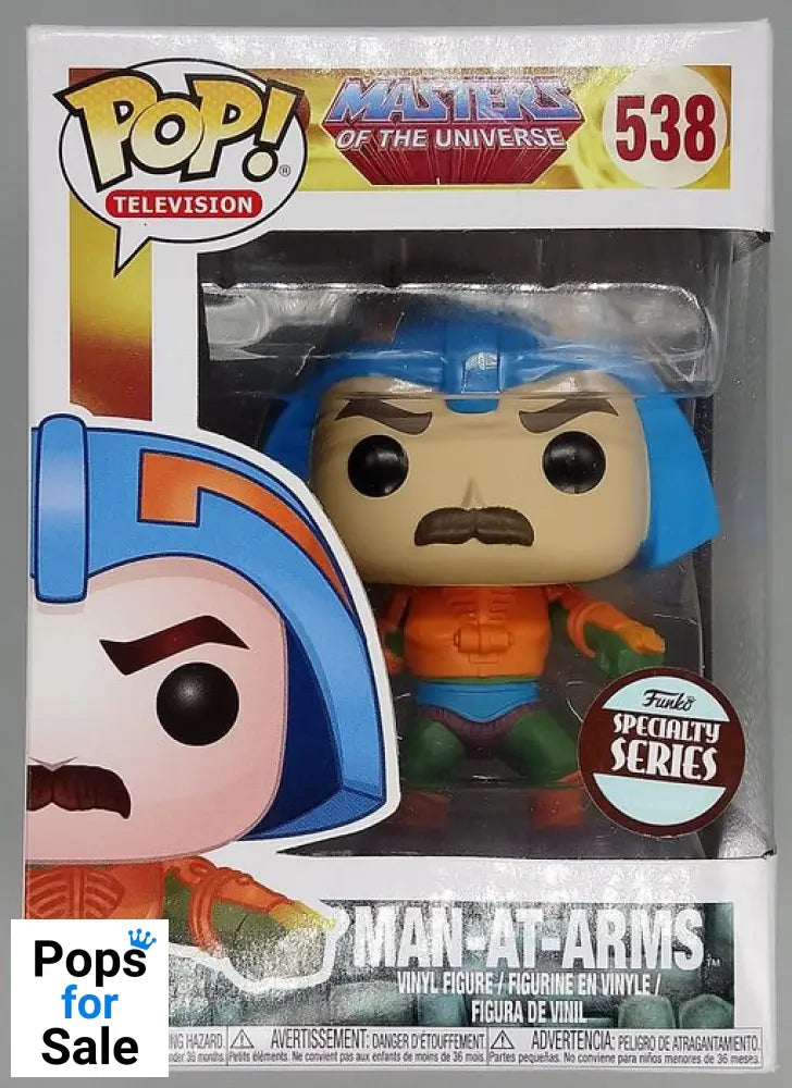 #538 Man-At-Arms - Masters of The Universe MotU Funko POP