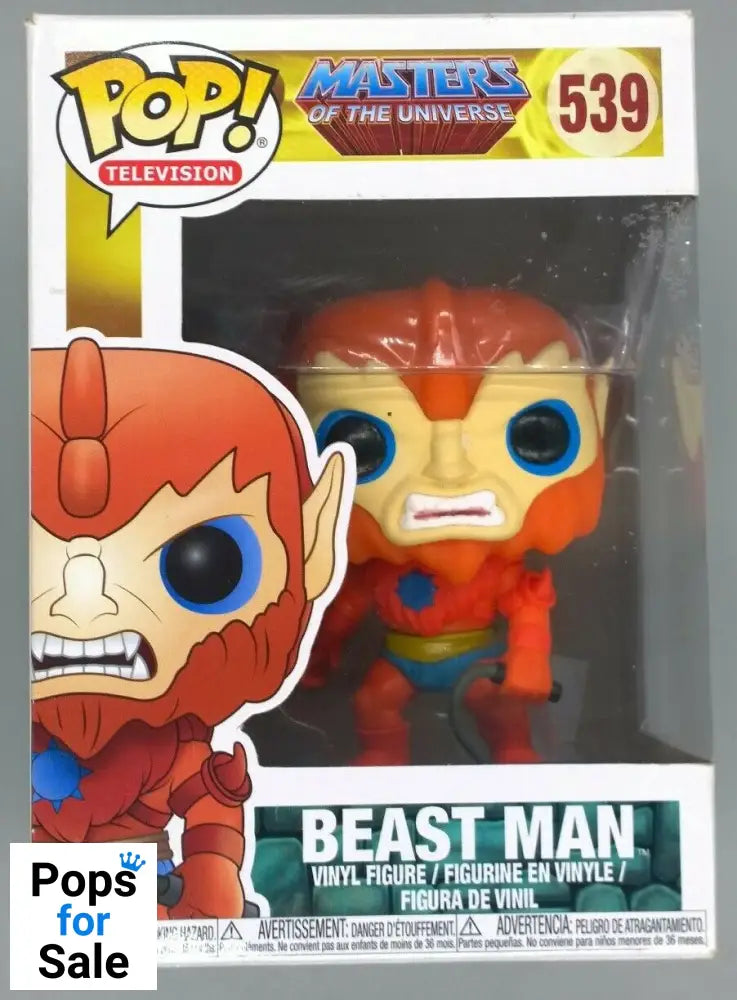 539 Beast Man - Masters of the Universe Funko POP 