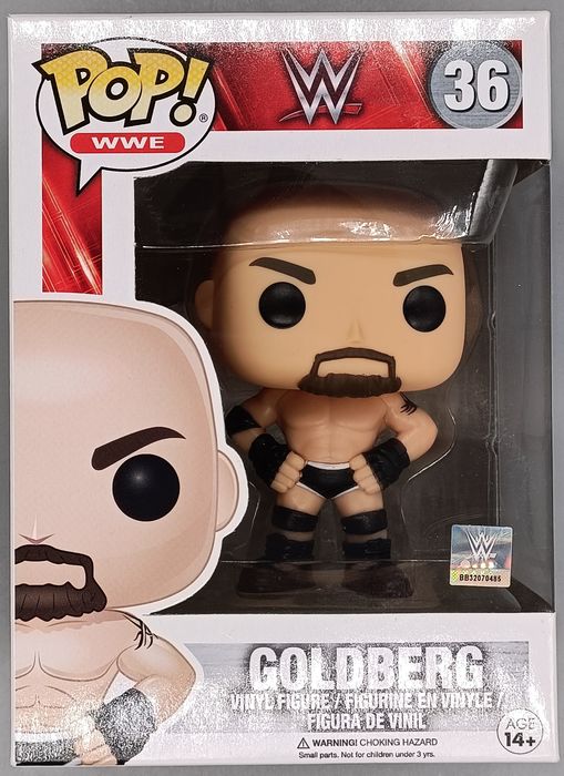 #36 Goldberg - WWE - Box Damaged Funko POP