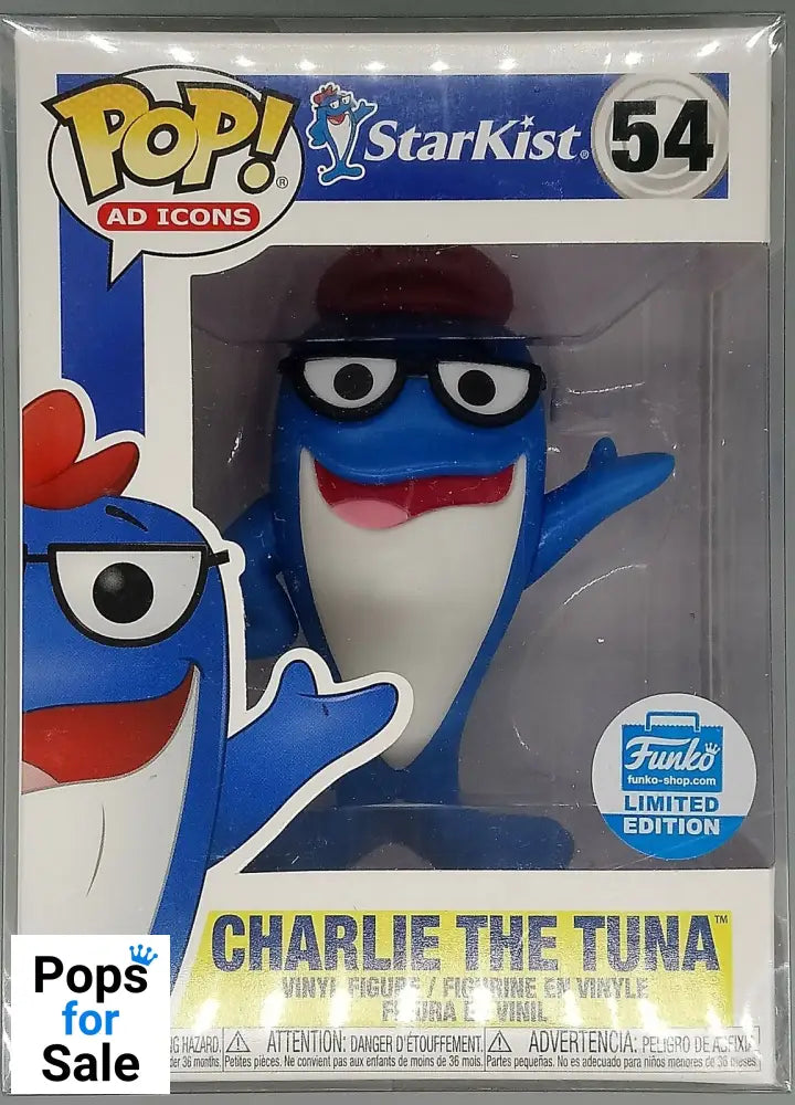 #54 Charlie the Tuna - Ad Icons - Starkist Funko POP