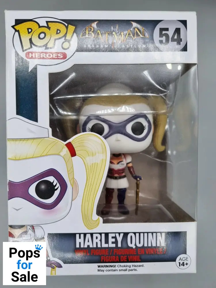 #54 Harley Quinn Nurse - DC - Batman Arkham Asylum Funko POP