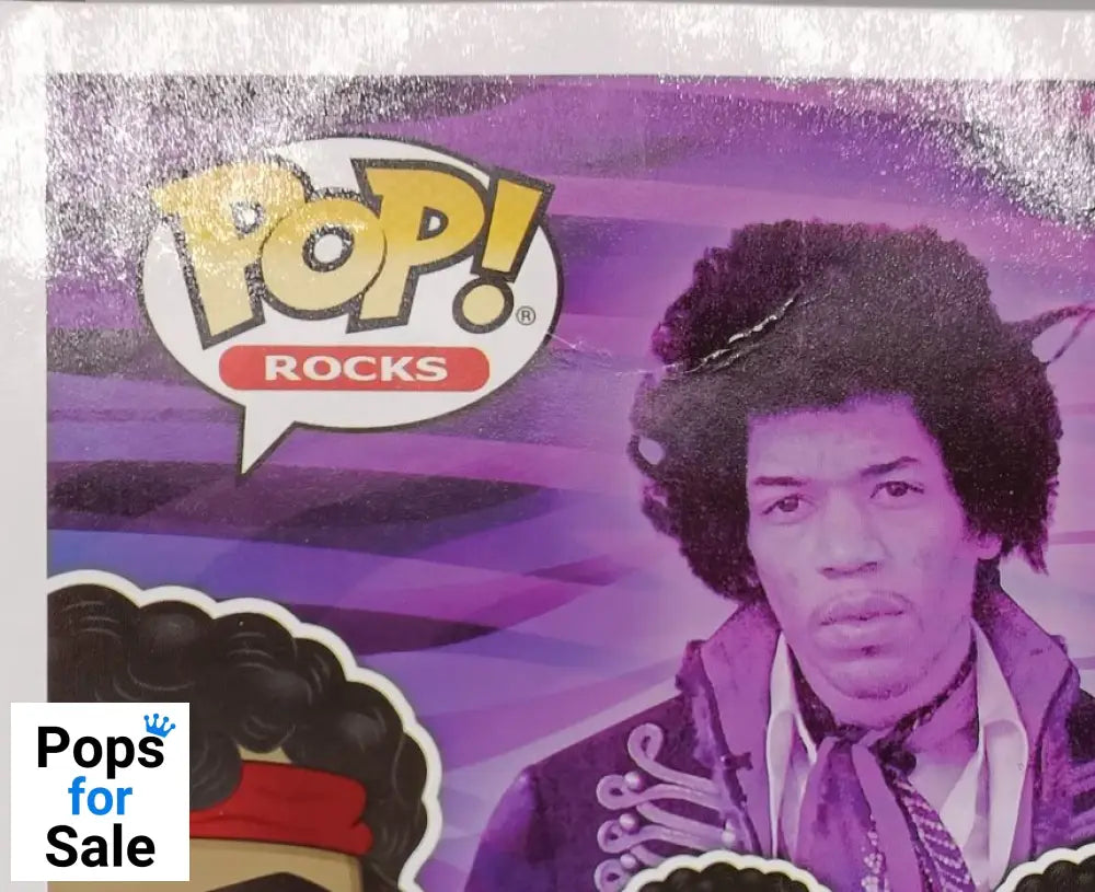 54 Jimi Hendrix (Woodstock) Funko POP - Box Damaged