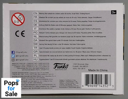 54 Jimi Hendrix (Woodstock) Funko POP - Box Damaged