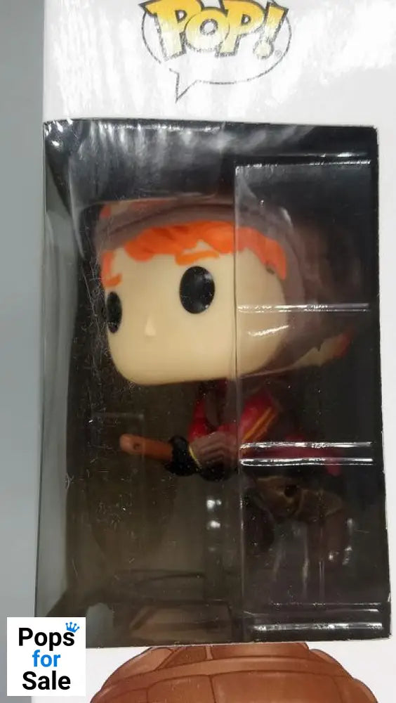 54 Ron Weasley (Broom) - Harry Potter - Box Damaged Funko POP