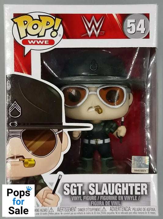 #54 Sgt. Slaughter - WWE Funko POP