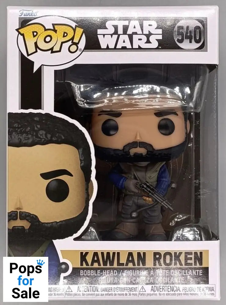 #540 Kawlan Roken - Star Wars Obi-Wan Kenobi - Brand New Funko POP