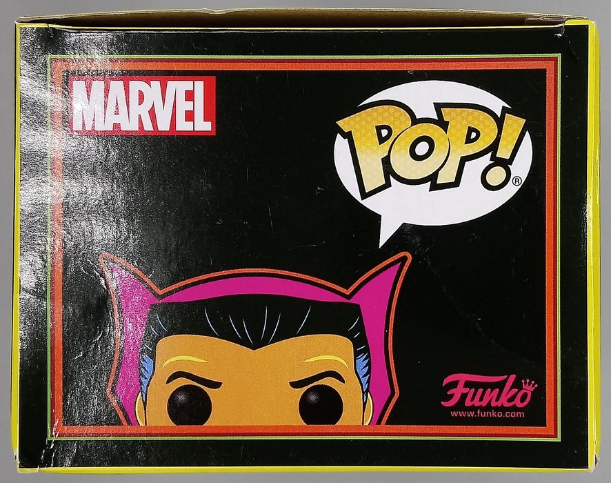 #651 Doctor Strange (Blacklight) Marvel - Box damaged Funko POP