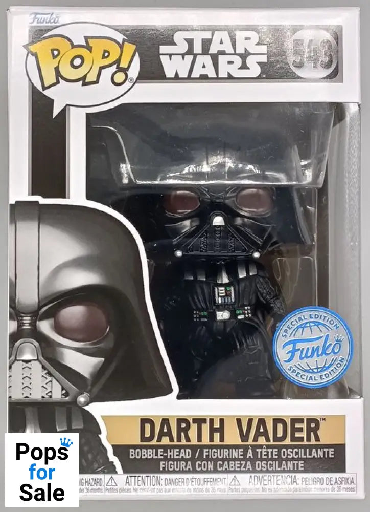 #543 Darth Vader - Star Wars Funko POP