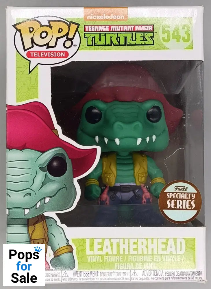 543 Leatherhead - Teenage Mutant Ninja Turtles - Box Damaged Funko POP