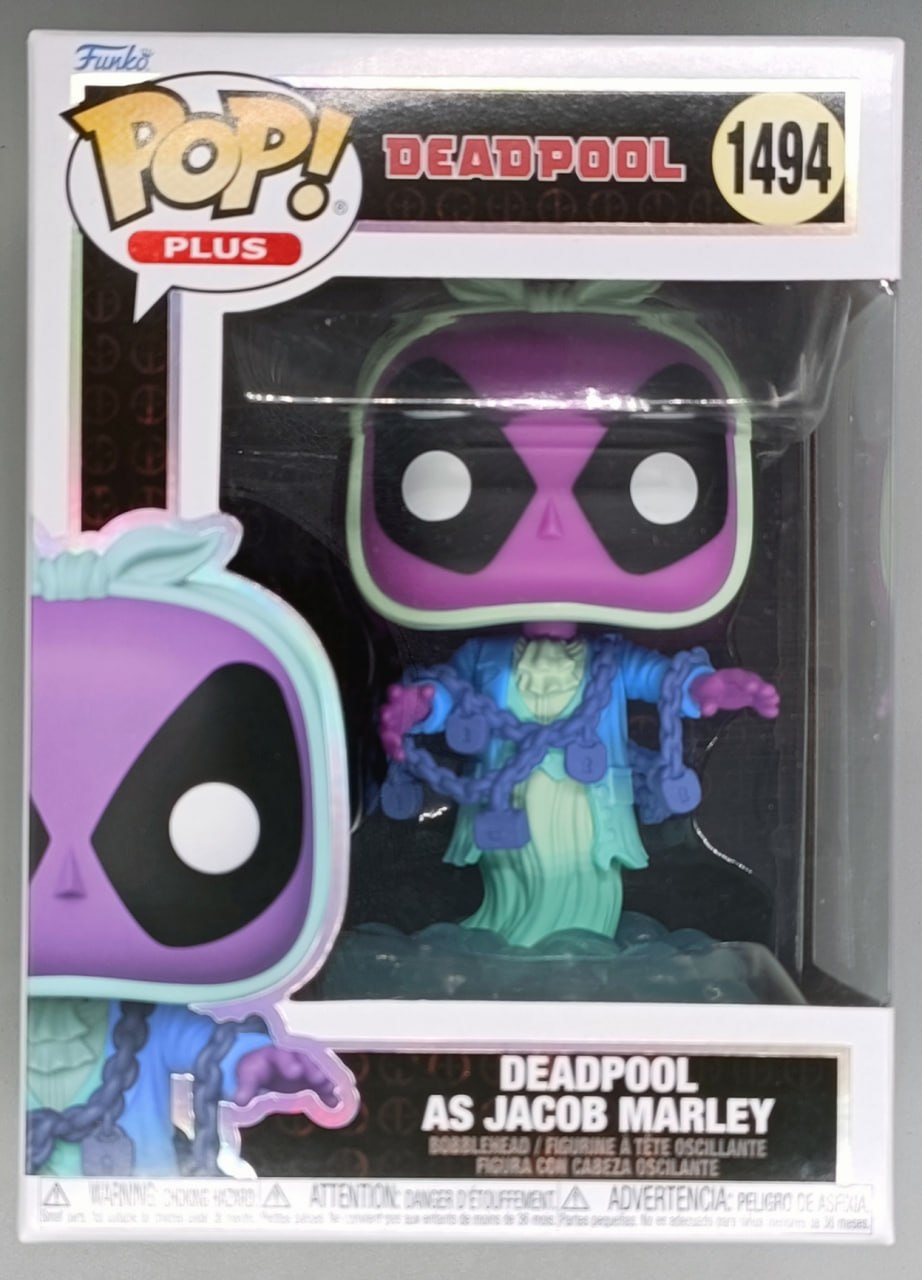 1494 Deadpool as Jacob Marley - Marvel Deadpool Funko POP - Brand New
