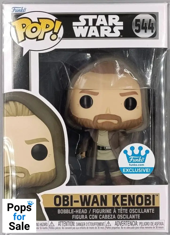 #544 Obi-Wan Kenobi (Hooded) - Star Wars Funko POP