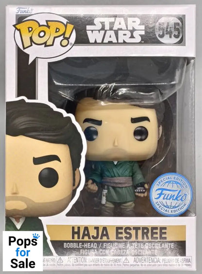 #545 Haja Estree - Star Wars Obi-Wan Kenobi - Box Damaged Funko POP