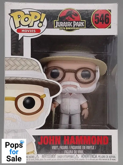 #546 John Hammond - Jurassic Park - Box Damaged Funko POP