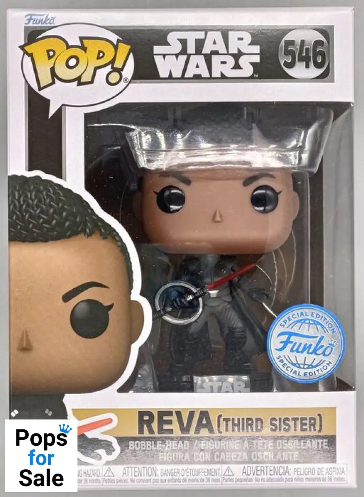 #546 Reva (Third Sister w/ Lightsaber) - Star Wars Funko POP