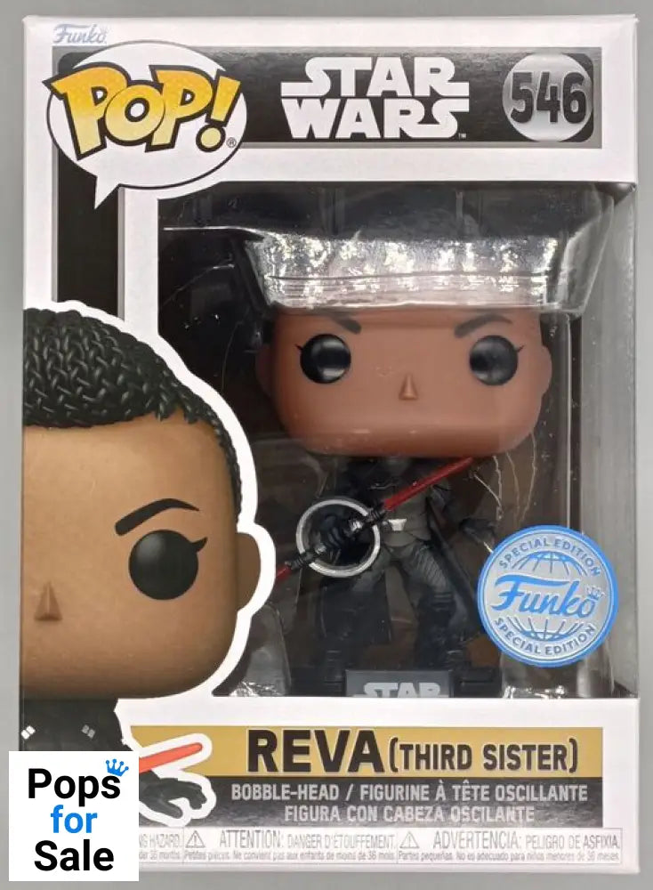 546 Reva (Third Sister w/ Lightsaber) - Star Wars Funko POP - Box Damaged
