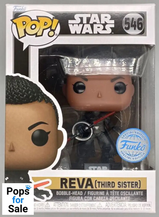 546 Reva (Third Sister w/ Lightsaber) - Star Wars Funko POP - Box Damaged