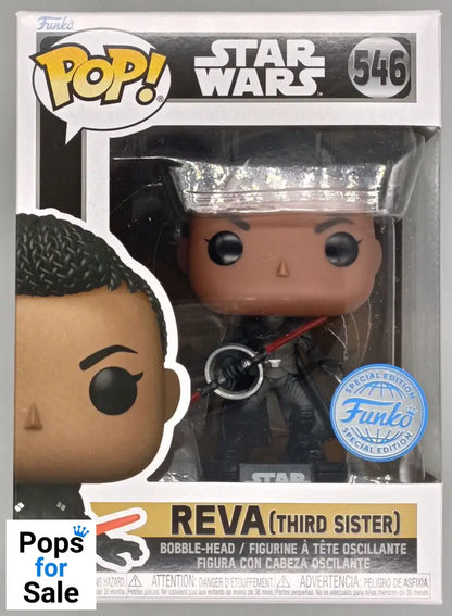 546 Reva (Third Sister w/ Lightsaber) - Star Wars Funko POP - Box Damaged