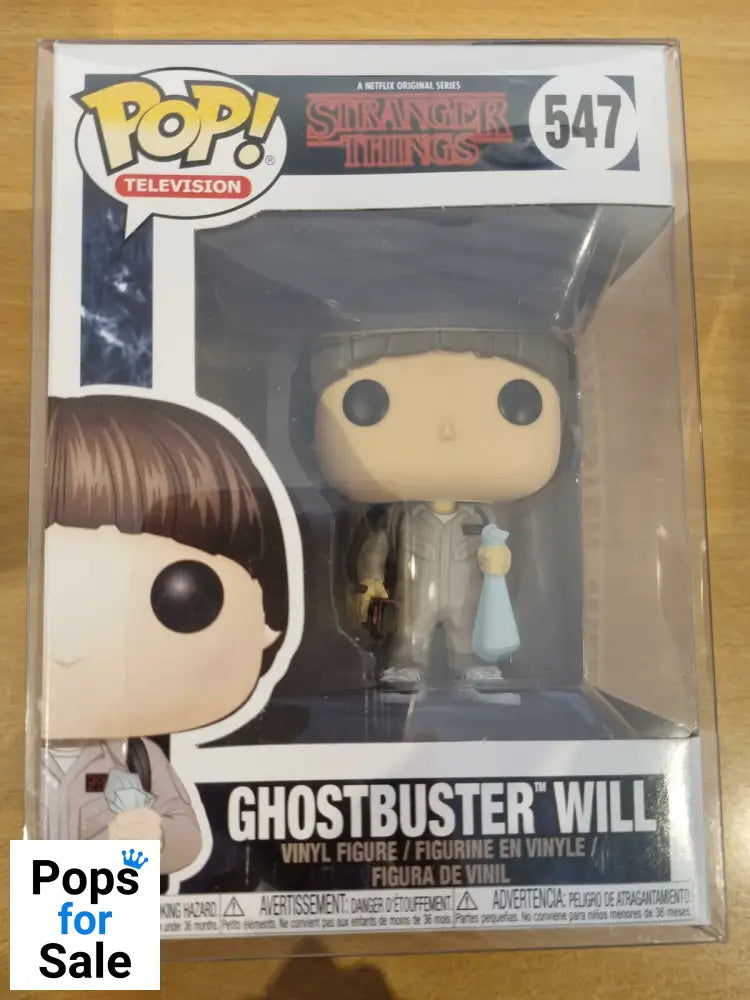 #547 Ghostbuster Will - Stranger Things Funko POP