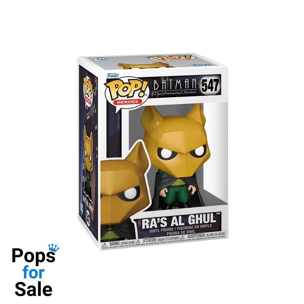 547 Ras al Ghul - DC Batman The Animated Series Funko POP PRESALE