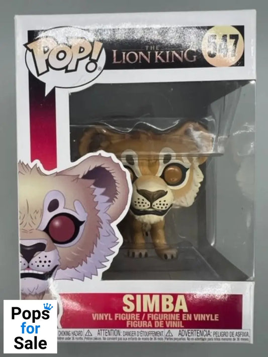 #547 Simba - Disney Lion King - Box Damaged Funko POP