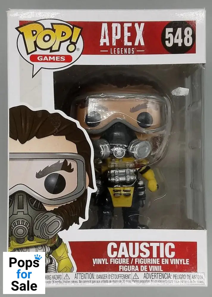 548 Caustic - Apex Legends - Box Damaged Funko POP