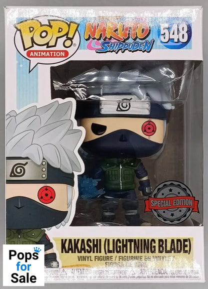 #548 Kakashi (Lightning Blade) - Naruto Shippuden Box Damaged Funko POP