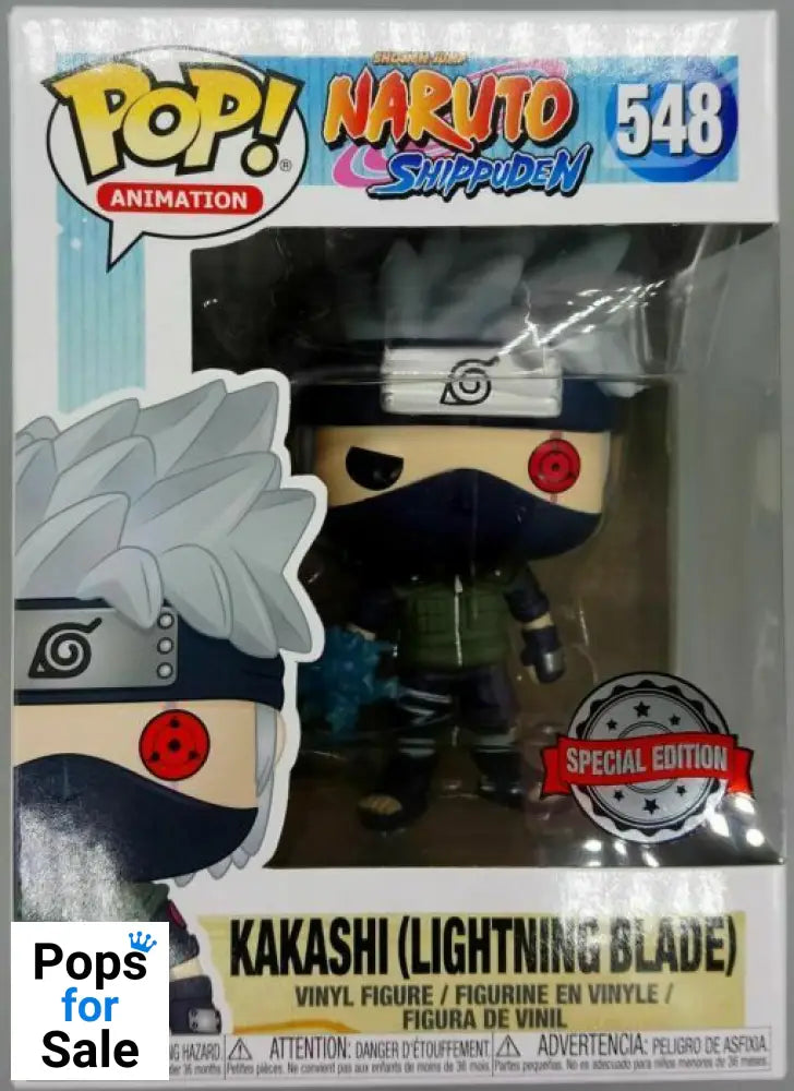 #548 Kakashi (Lightning Blade) - Pop Animation - Naruto Ship Funko POP