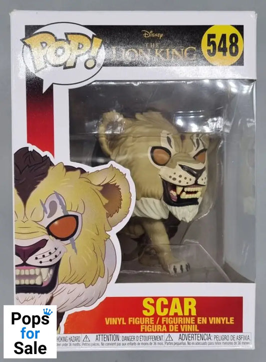 #548 Scar - Disney The Lion King - Brand New Funko POP in Protector