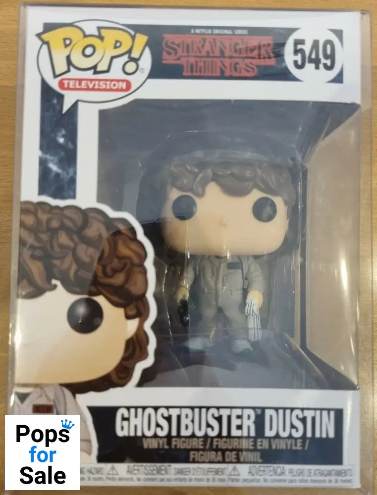 549 Ghostbuster Dustin - Stranger Things Funko POP