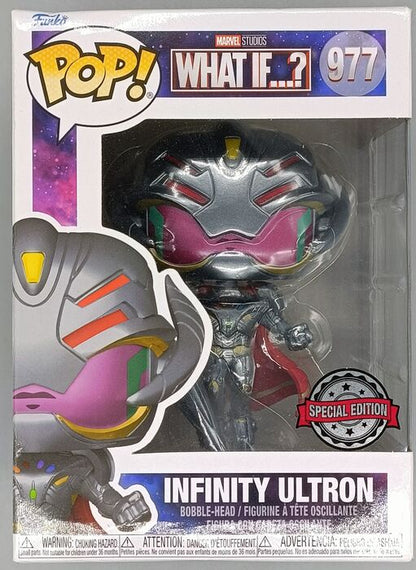 977 Infinity Ultron (w/ Weapon) Marvel What if...?  - Box Damaged Funko POP