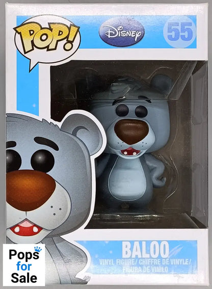 #55 Baloo - Disney The Jungle Book - Box Damaged Funko POP