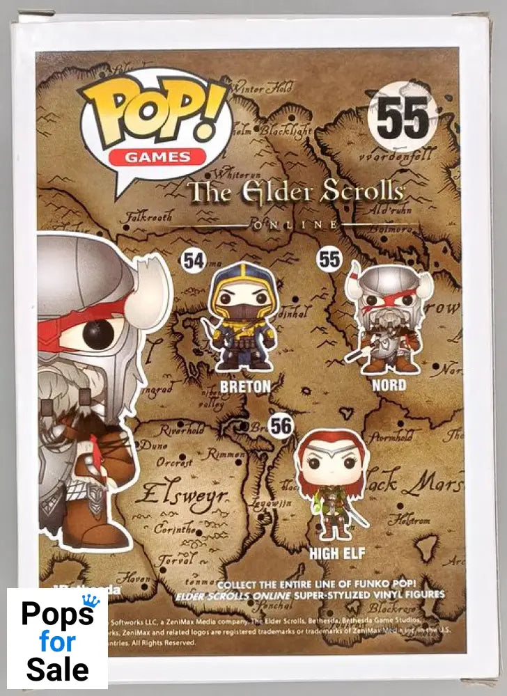 #55 Nord - Elder Scrolls Online - Box Damaged Funko POP