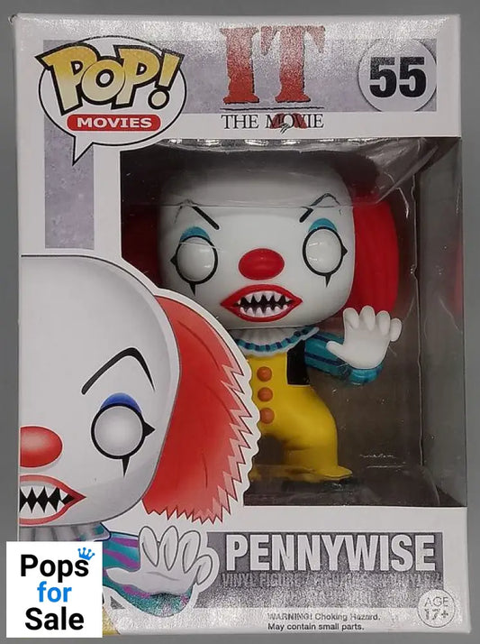 #55 Pennywise - Horror - IT The Movie - Box Damaged Funko POP