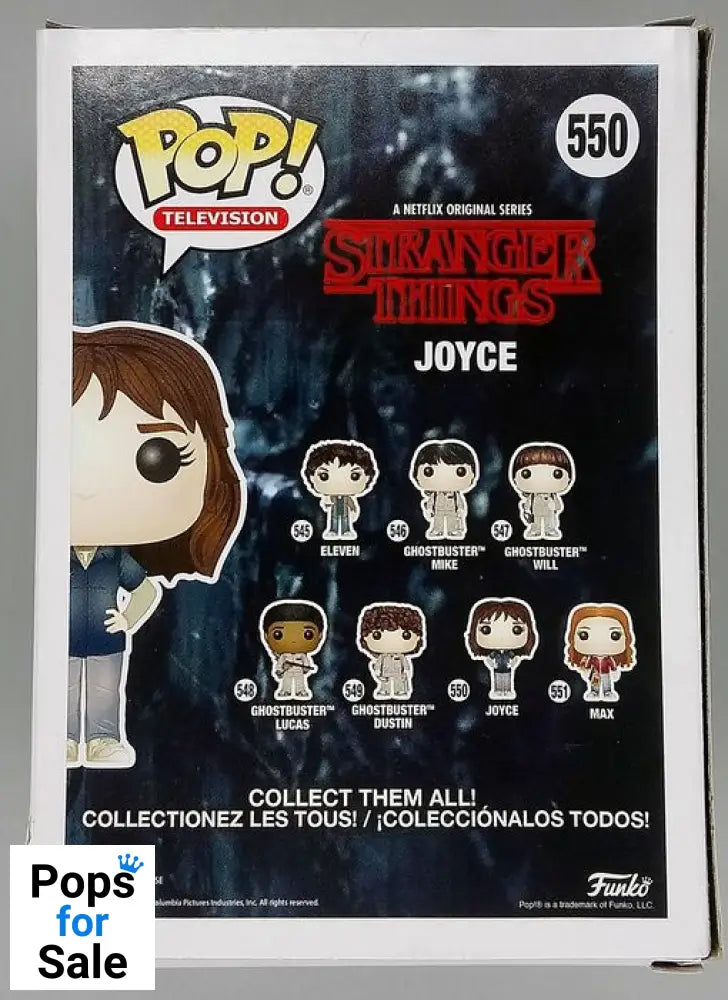 #550 Joyce - Stranger Things - Box Damaged Funko POP