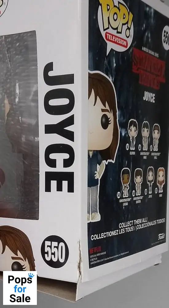 #550 Joyce - Stranger Things - Box Damaged Funko POP