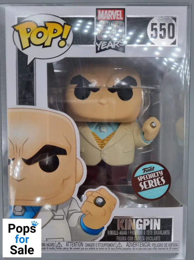 #550 Kingpin (First Appearance) - Marvel 80 Years Funko POP