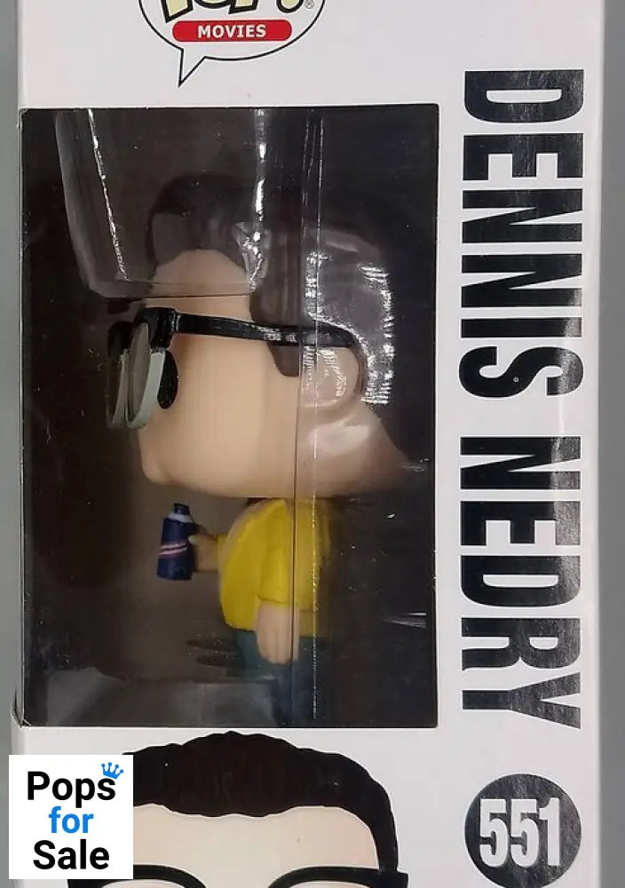 #551 Dennis Nedry - Jurassic Park 25th Anniversa- Box Damaged Funko POP