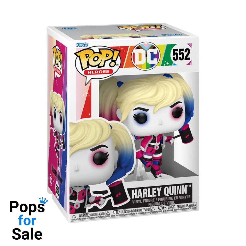 552 Harley Quinn - Dc Pride Funko Pop Presale