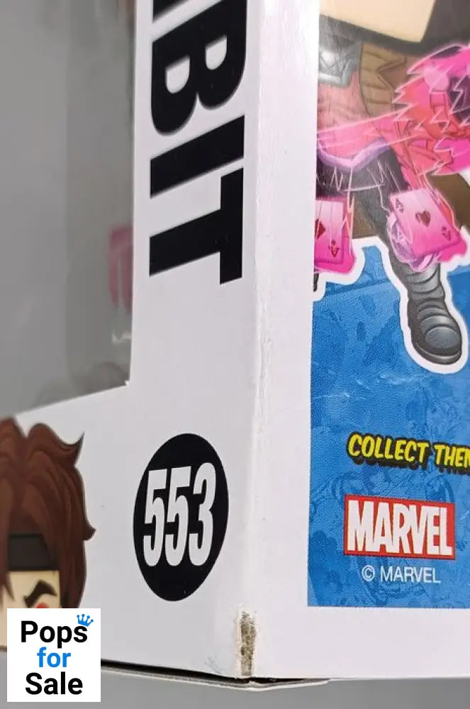 #553 Gambit - Marvel X-Men Classic - Box Damaged Funko POP