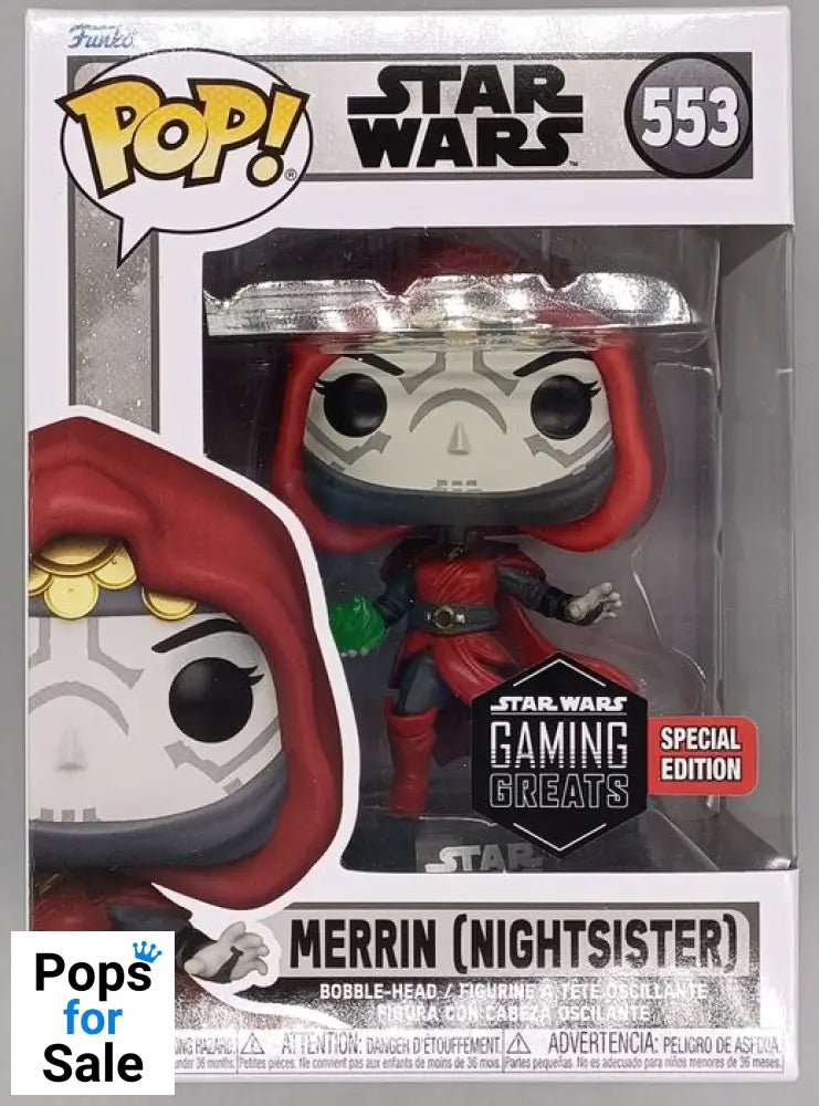 #553 Merrin (Nightsister) - Star Wars Jedi Fallen Order Funko POP