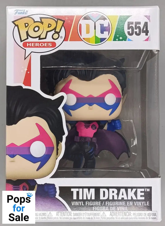 554 Tim Drake - DC Pride Funko POP - Brand New